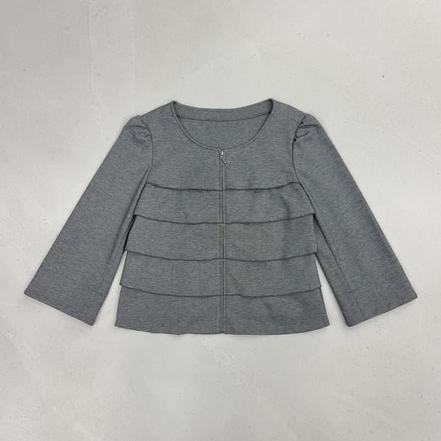 PIN CURL 집업 자켓