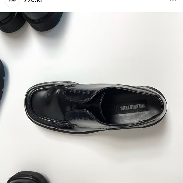 (7.5 교환) 77c 닥터마틴 목토 더비 교환