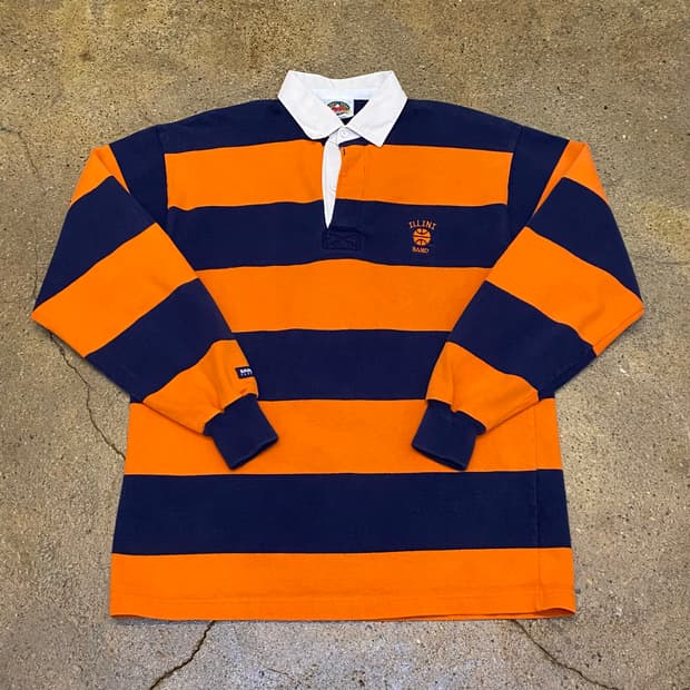 90s Made in Canada 바바리안 스트라이프 오리지널 럭비티