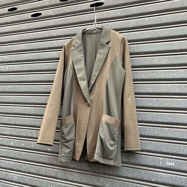 Vintage (maede in japan) 나일론 도킹 블레이저