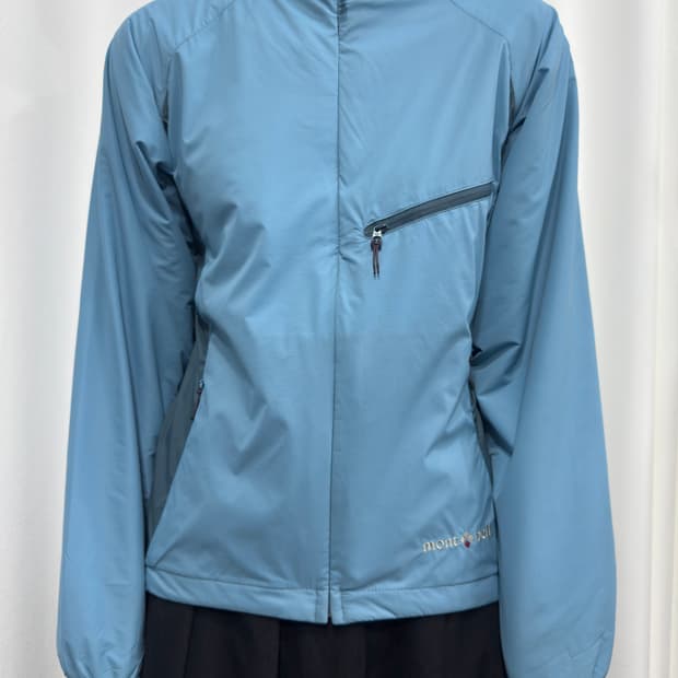 mont-bell blue jacket