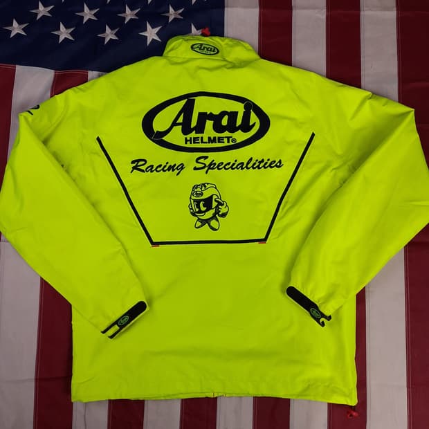 오리지날 아라이 자수 라이더자켓