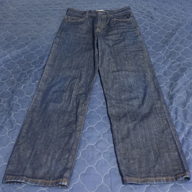 비슬로우 셀비지 생지 인디고 데님진 (30)