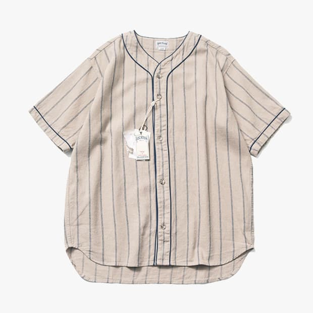 HOUSTON - STRIPE BASEBALL SHIRT