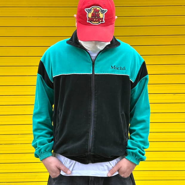 미스치프 벨루어 집업플리스