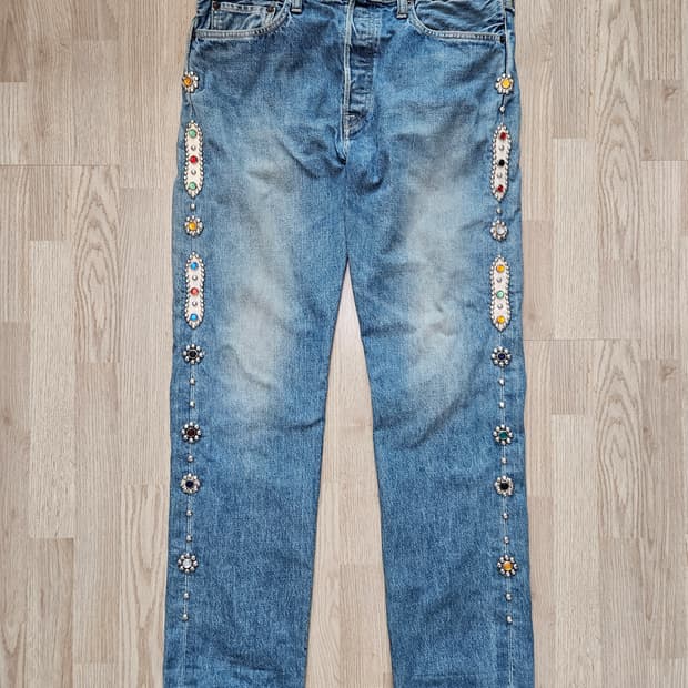 캐피탈 잼스톤 청바지 36 (실사이즈34)