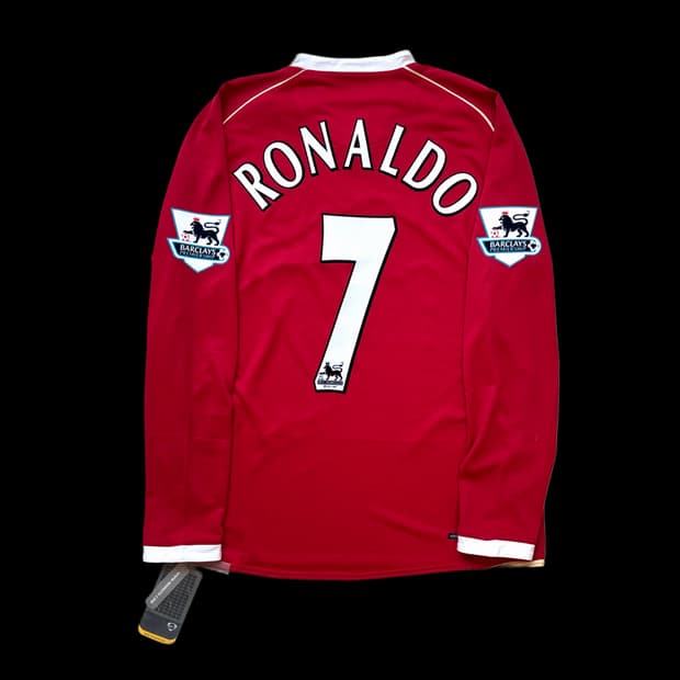 나이키 맨유 맨체스터 유나이티드  06 07 호날두 긴팔 유니폼 