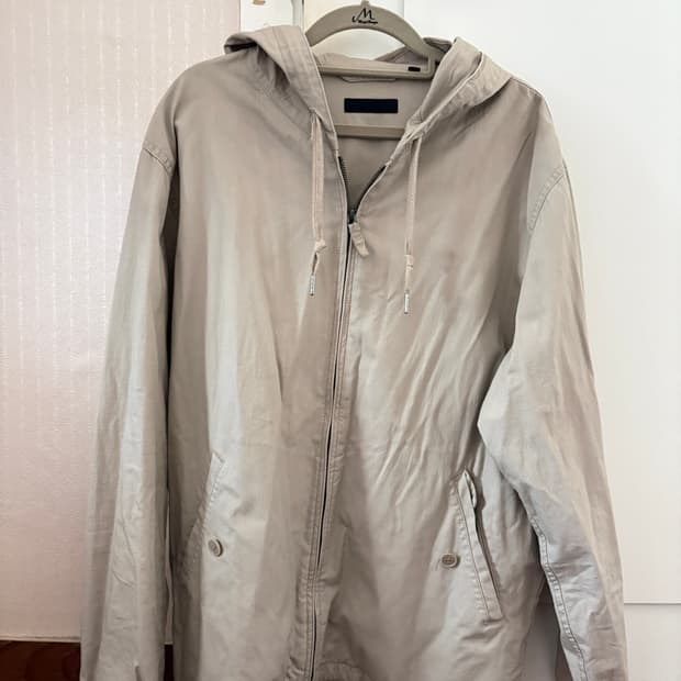 유니클로 코튼 집업