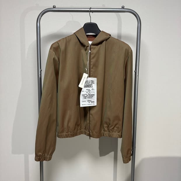 3) 가브리엘라 콜 가먼츠 로로피아나 헤링본 후드 자켓