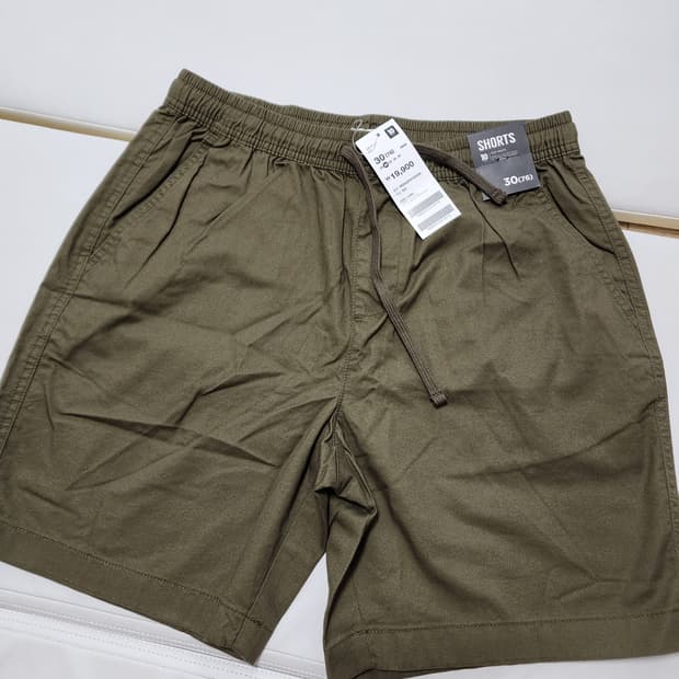 탑텐밴딩반바지30사이즈카키