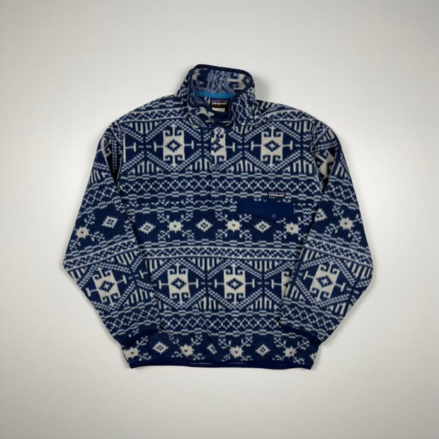 (105) 파타고니아 아즈텍 신칠라 플리스 풀오버 
