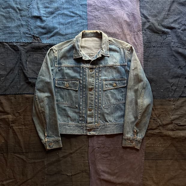 50s 빈티지 Can't Bust'em 2세대 데님자켓 lee 507xx