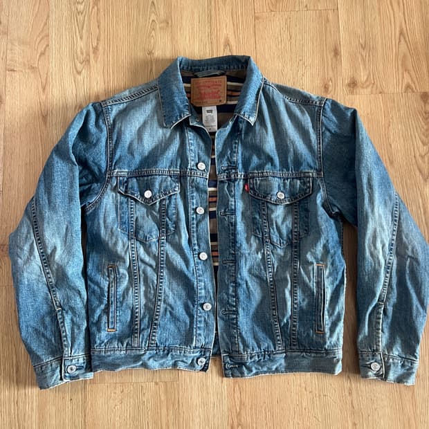 리바이스 트러커 데님자켓