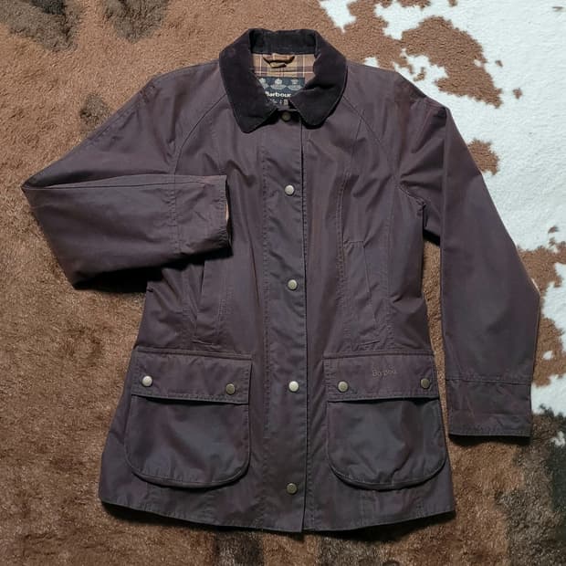 바버(Barbour) 여성 왁싱 자켓(M)
