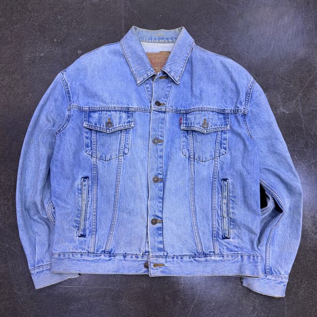 리바이스 00's 70748 빈티지 3세대 트러커 데님자켓 100