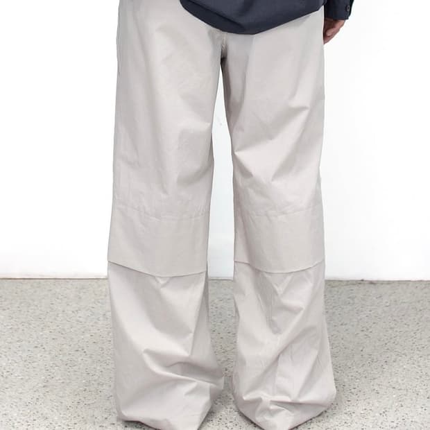 고낙 knife layer pants cream 2사이즈