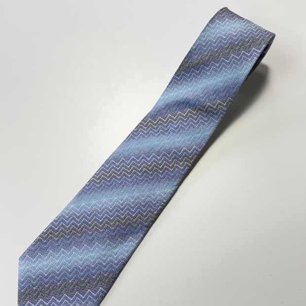 미쏘니 (Missoni) 실크 넥타이 8cm