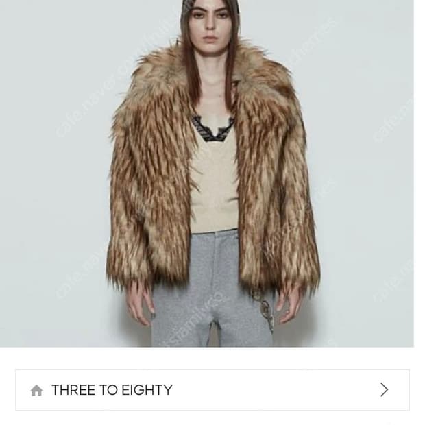 쓰리투에이티 에코 퍼 자켓 