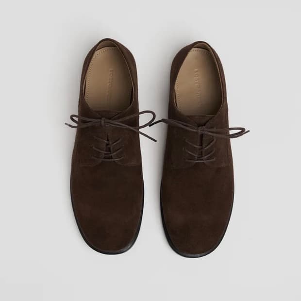 로스트가든 유니폼 플랫 더비 브라운 40