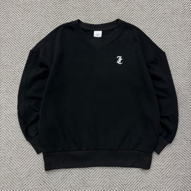 쥬시꾸뛰르 글리터 로고 맨투맨 v2173