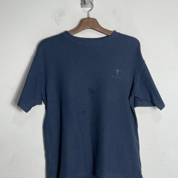 몽벨 네이비 반팔 티셔츠