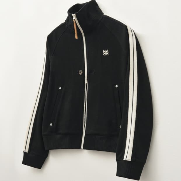 세터 로턴 캐비어 블랙 트랙 져지 자켓