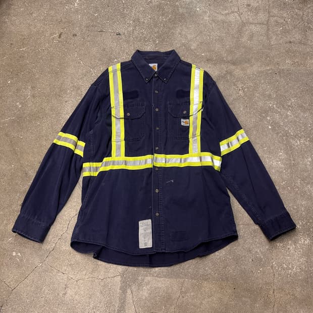 칼하트FR  파이어맨 워크 셔츠