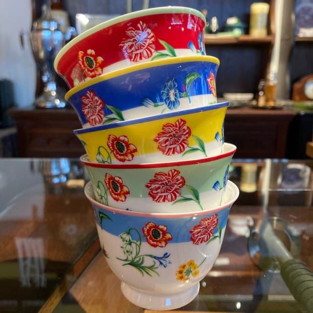 Kenzo Flower Tea Cup 겐조 플라워 티컵 일괄