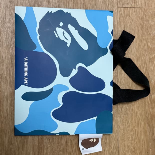 베이프 카모 쇼핑백 