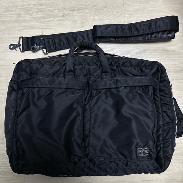 PORTER 요시다 포터 탱커 3way 브리프케이스 숄더백 블랙