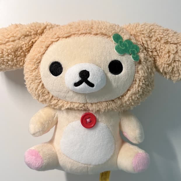 리락쿠마 네잎클로버 인형