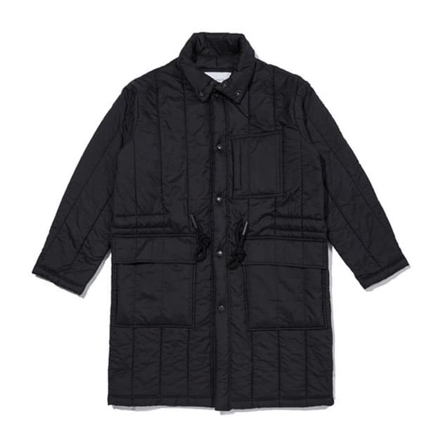 블랙 캐시미어 롱패딩