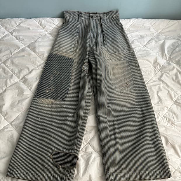 [3] 캐피탈 리버티 히코리 퍼티그 배기 팬츠