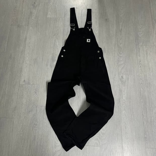 (w) 칼하트 오버롤 블랙 xs