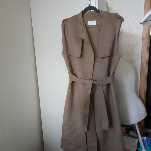 MARZ 마즈 핸드메이드 캐시미어 롱베스트