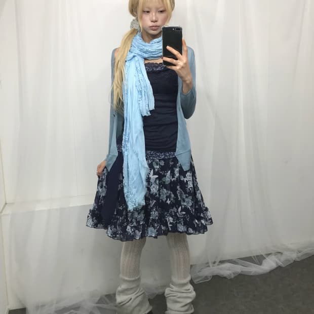 ✿ 블루 플라워 페어리 코디 set ✿