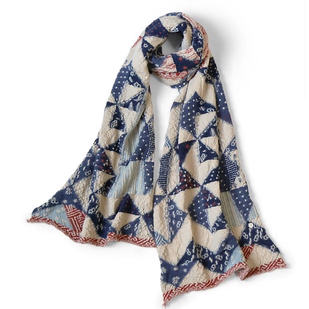 캐피탈 해피 축융 울 머플러 남녀공용