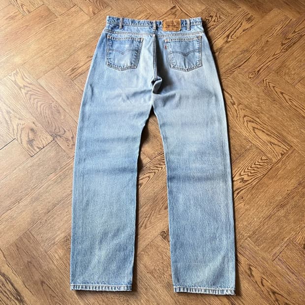 [33]90's 리바이스 USA 오렌지탭 505 데님 팬츠