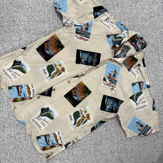 챕스랄프로렌 오픈카라 셔츠