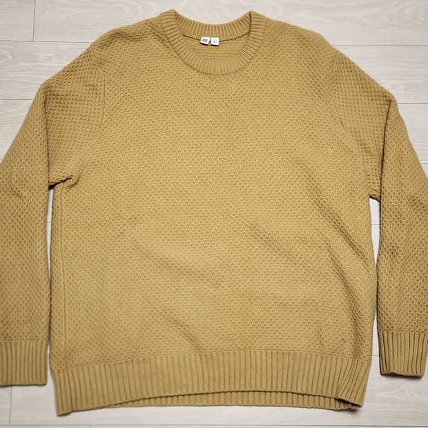 유니클로U 램스울 허니콤 스웨터 XXL