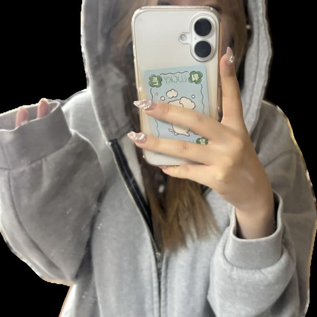 우알롱 후드집업 M