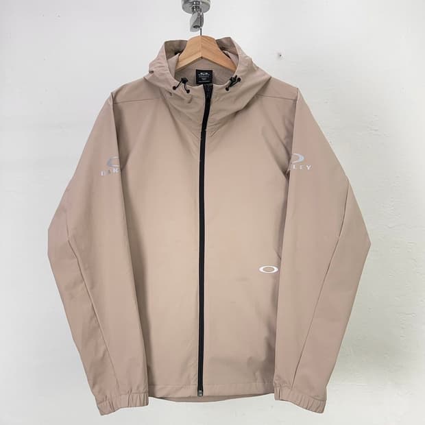 오클리 라이트 브라운 테크 드라이쉘 후디 자켓