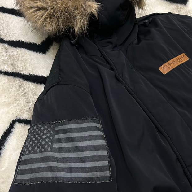 [L]Polo Jeans N3-B 덕다운 패딩/블랙