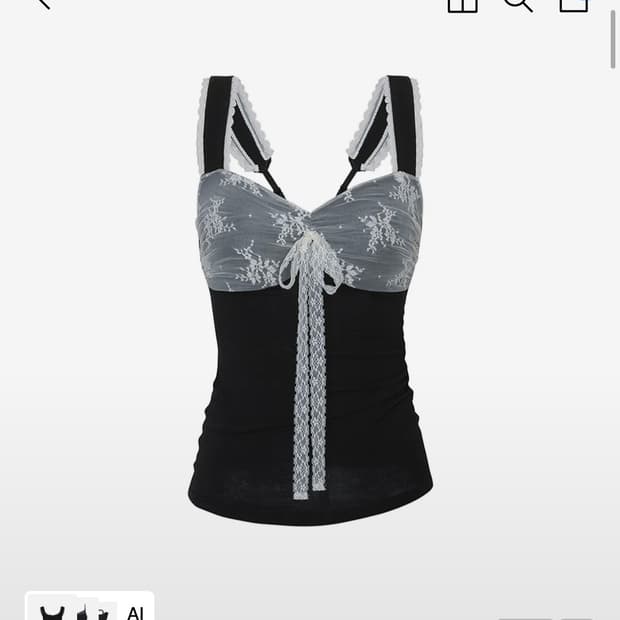 페인오어플레져 ANEMONE TOP black