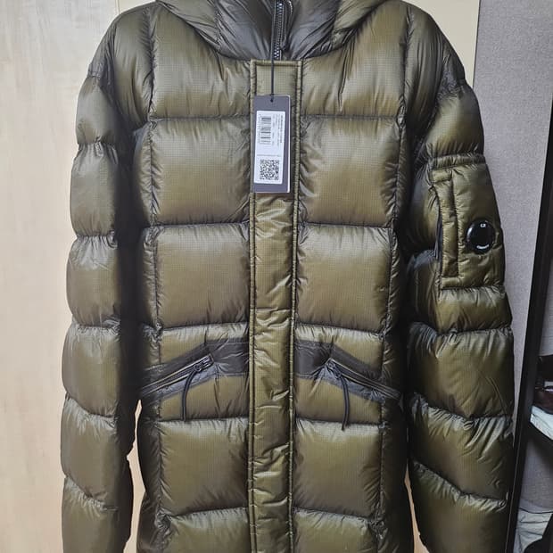 CP컴퍼니 디디쉘 롱 후드 다운 패딩 XXL