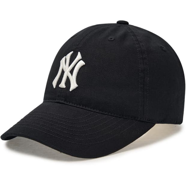 MLB D핏 언스트럭쳐 볼캡 NY (Black)