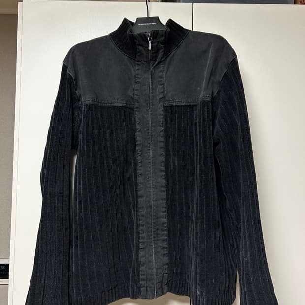 꼼데가르송 셔츠 니트 집업