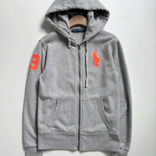 폴로 빅포니 후드집업