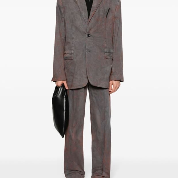 Y/PROJECT  PINCHED DETAILED BLAZER