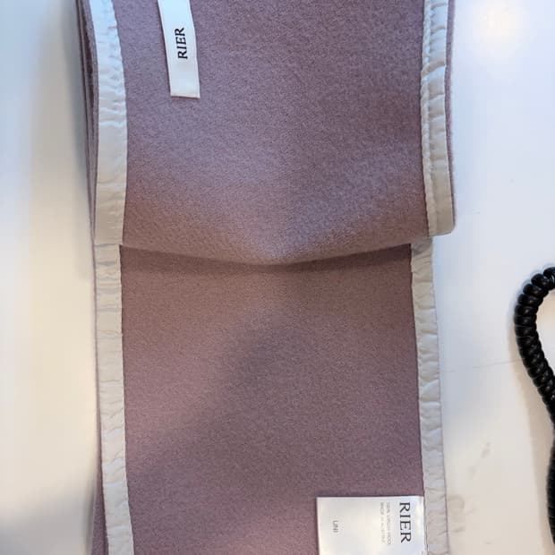 Rier 플리스 스카프 